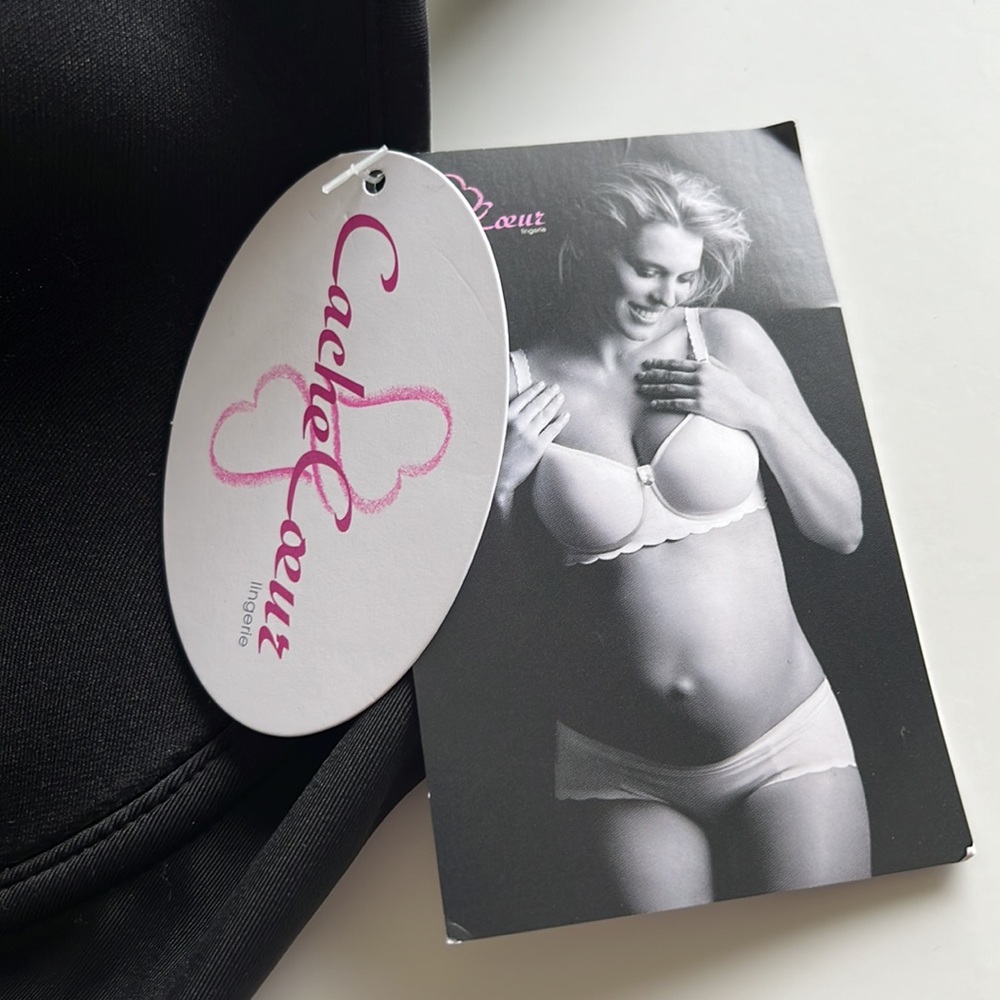 Cache Coeur Nursing Bra with Magnetic Hooks - Picture 2 of 9